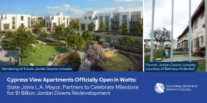New Year, New Affordable Housing: State Joins L.A. Mayor, Partners to Celebrate Milestone for $1B Jordan Downs Redevelopment
